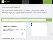 Tablet Screenshot of ekilavuz.com